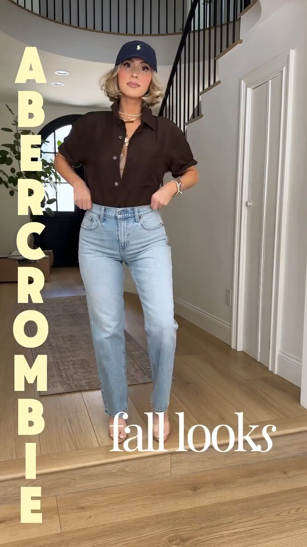 Abercrombie fall outfits 🖤

XS in tops 
Size 27R non-curve love in jeans

#LTKgrwm #LTKootd #LTKU
