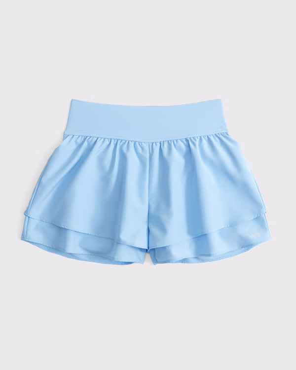 girls ypb ruffle shorts | girls bottoms | Abercrombie.com | Abercrombie & Fitch (US)