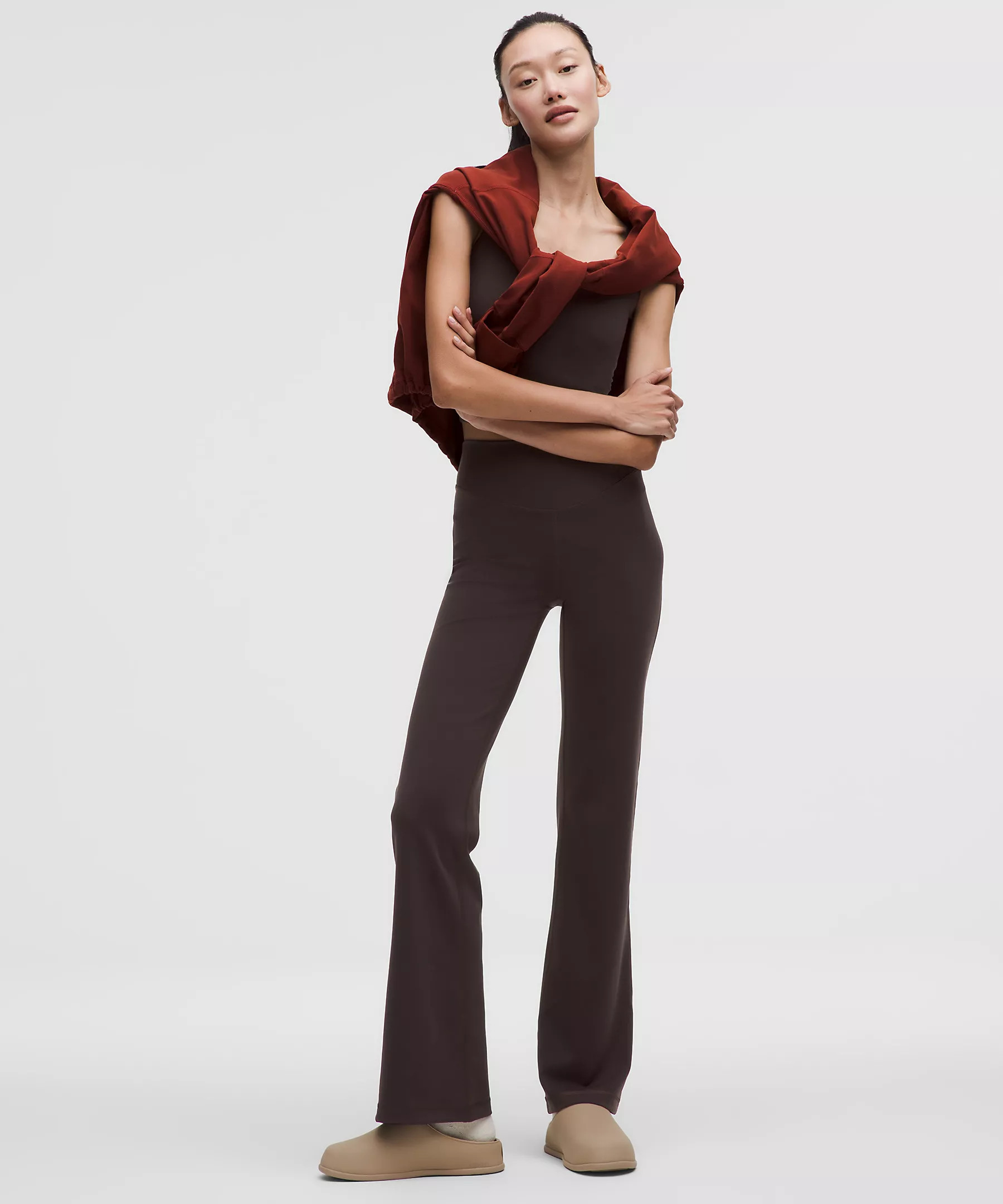 Wunder Under SmoothCover High-Rise Bootcut Pant 34" | Lululemon (US)