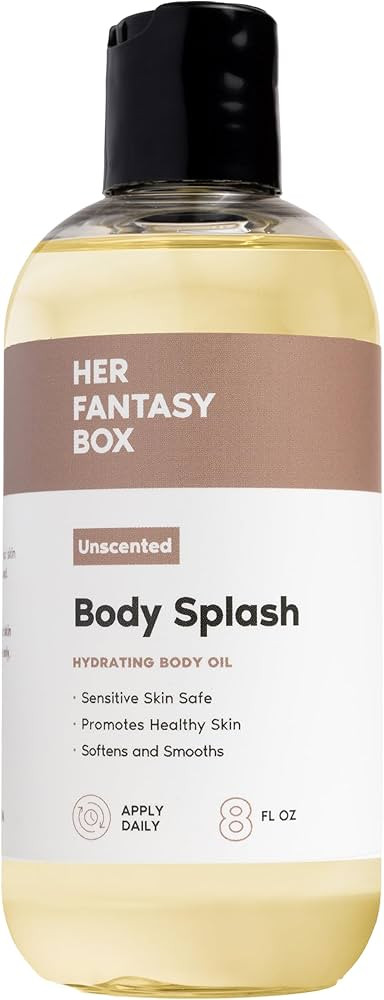 Her Fantasy Box | Body Splash Hydrating Body Oil - Moisturizing, Non-Greasy Formula for Soft, Smo... | Amazon (US)