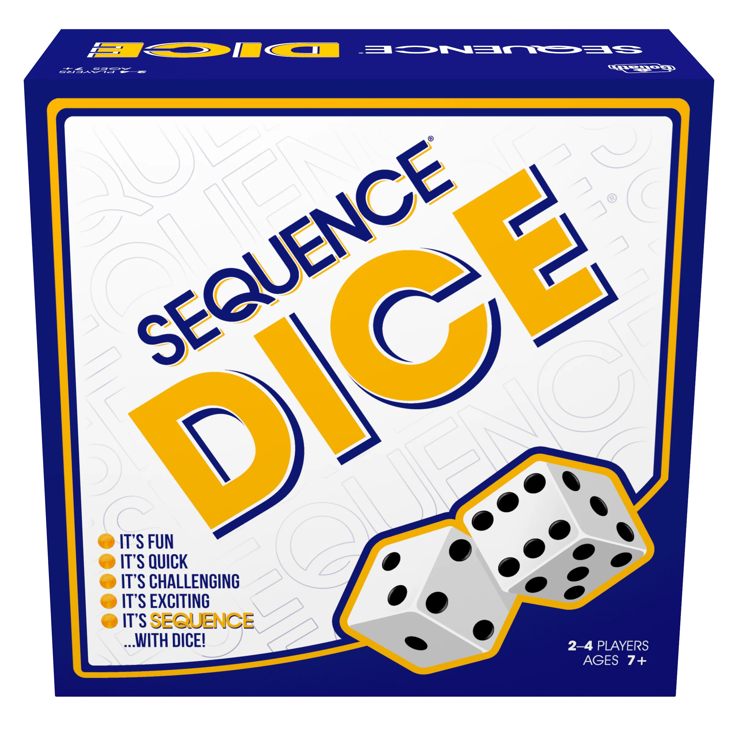 Goliath SEQUENCE Dice Game - Family Strategy Game with Dice, 2-4 Players, Ages 7+ | Walmart (US)