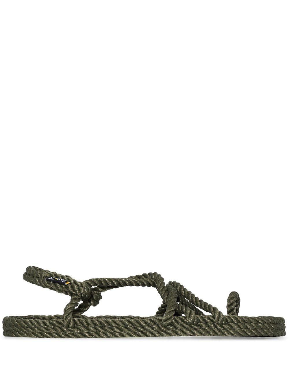 Nomadic State of Mind Green Toe Joe rope sandals | Farfetch Global