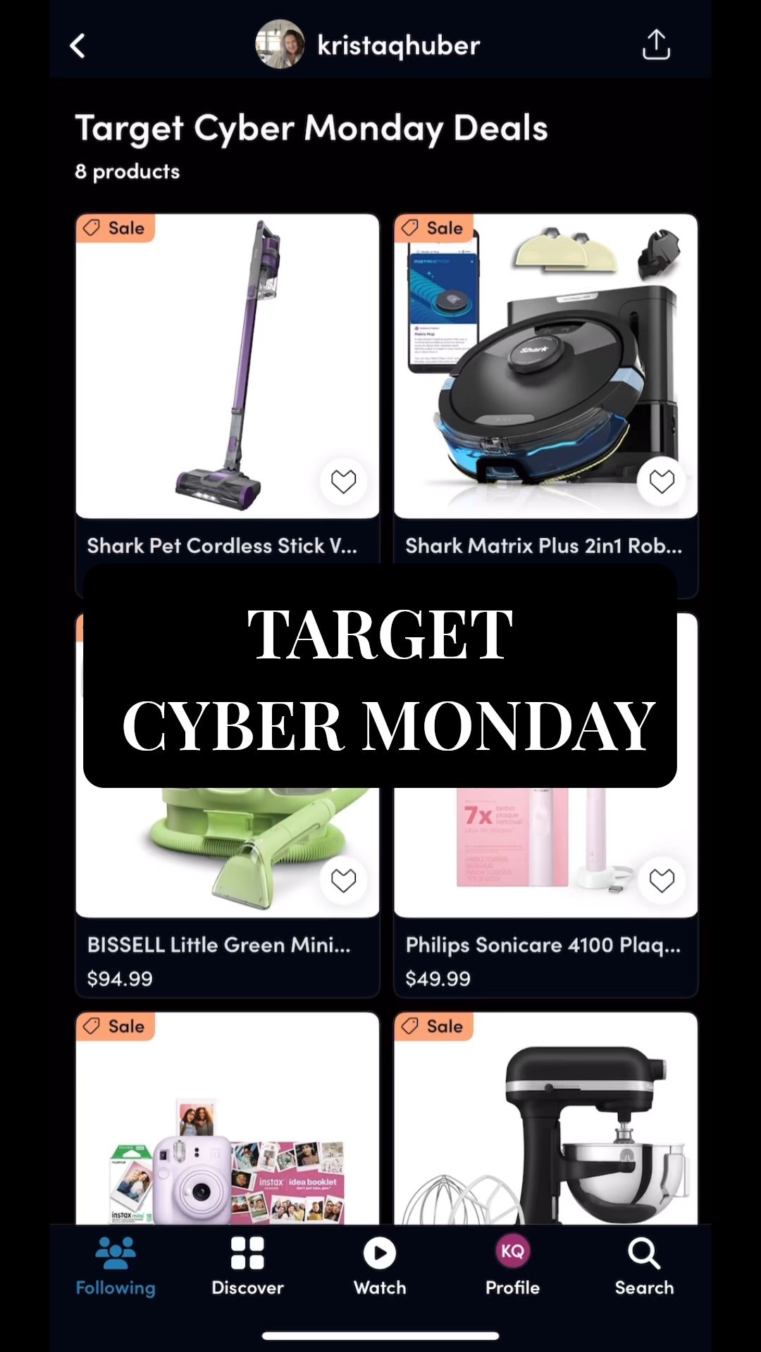 If I could buy it all, this is what I would get from Target’s Cyber Monday deals. INCREDIBLE savings on cleaning and cooking appliances this year!!! 

#LTKGiftGuide #LTKHoliday #LTKCyberWeek