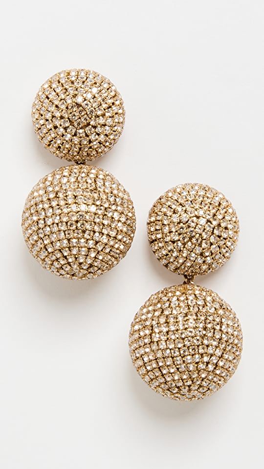 Deepa Gurnani Krystal Earrings | SHOPBOP | Shopbop