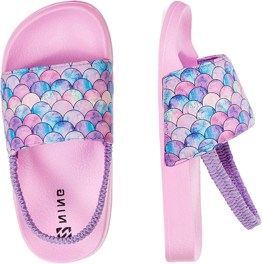 IceUnicorn Kids Girls Slide Sandals Toddler Slippers Boys Non-slip Summer Casual Beach Water Shoe... | Amazon (US)
