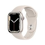 Amazon.com: Apple Watch Series 7 [GPS 41mm] Smart Watch w/ Starlight Aluminum Case with Starligh... | Amazon (US)