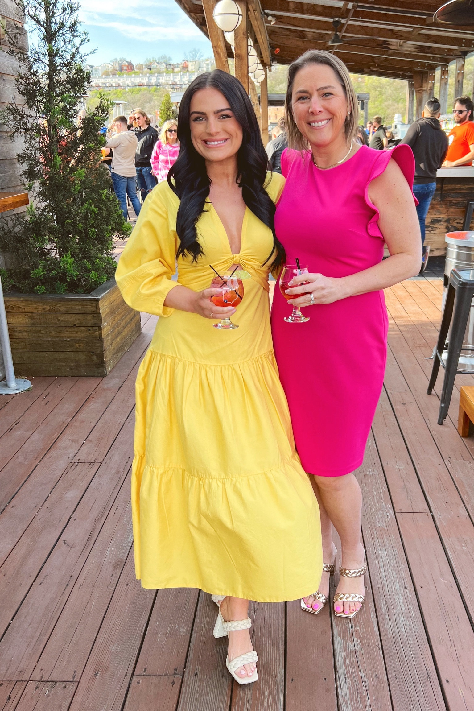 Yellow sundress midi beautiful for a wedding guest or spring tea

#LTKSeasonal #LTKstyletip