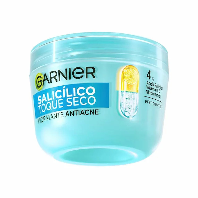 Hidratante Facial Antiacne Garnier Salicílico Toque Seco 85g | Drogasil BR