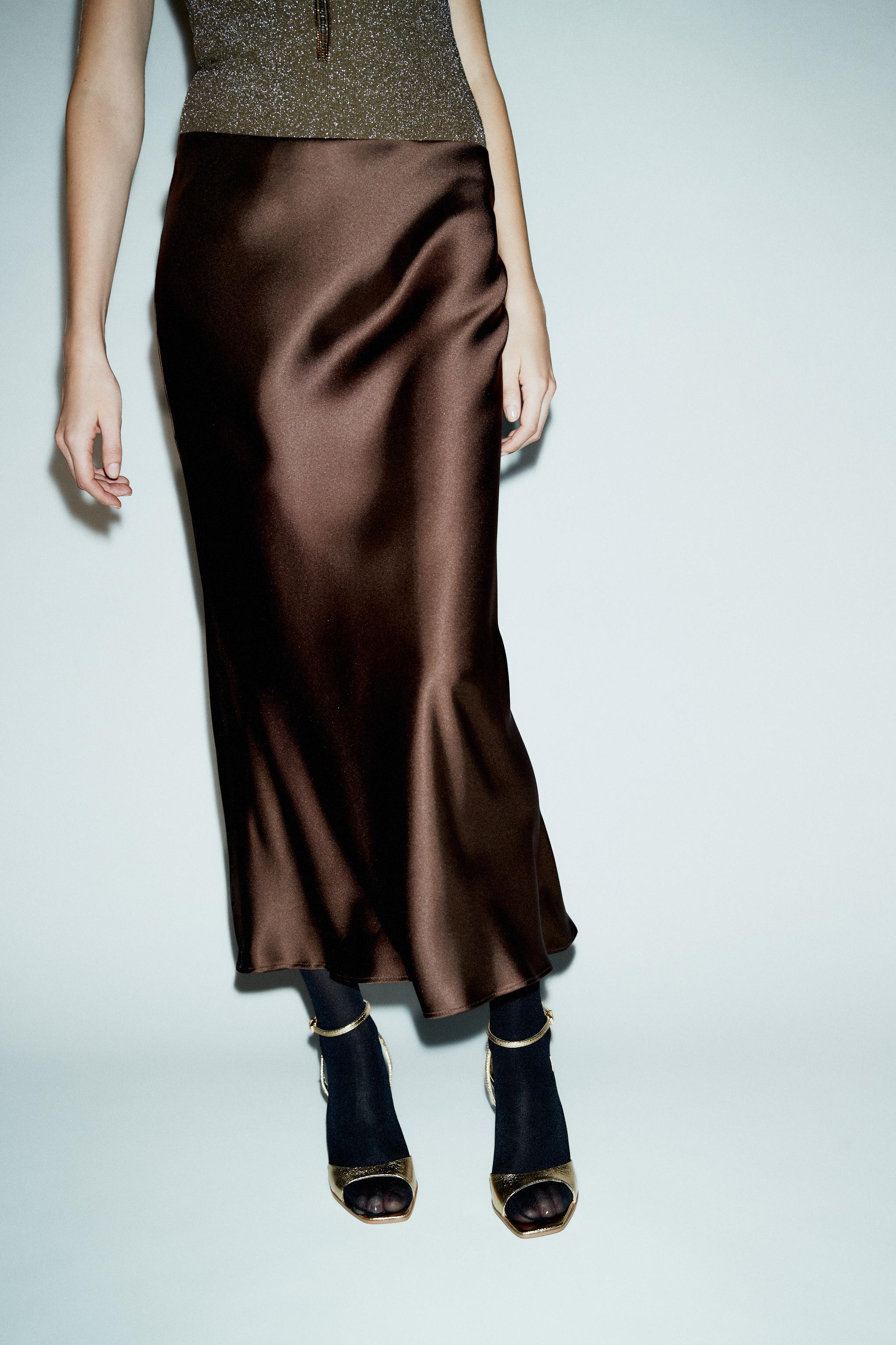 SATIN-MIDIROCK | Zara DE