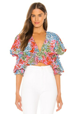 SWF Nova Crop Top in Bloom from Revolve.com | Revolve Clothing (Global)