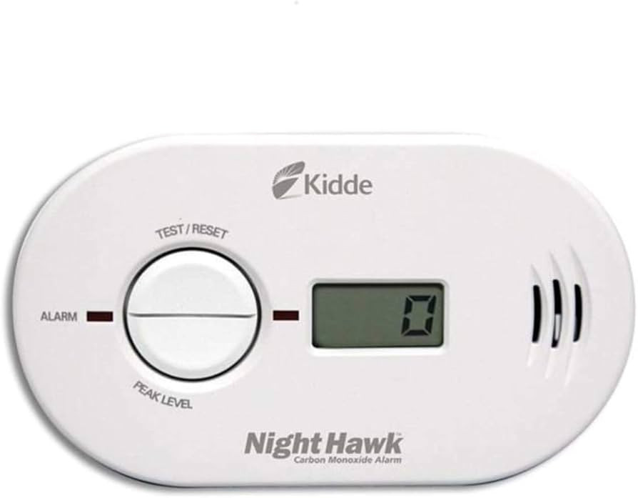 Kidde Nighthawk Battery Powered Carbon Monoxide Alarm with Digital Display | Amazon (US)