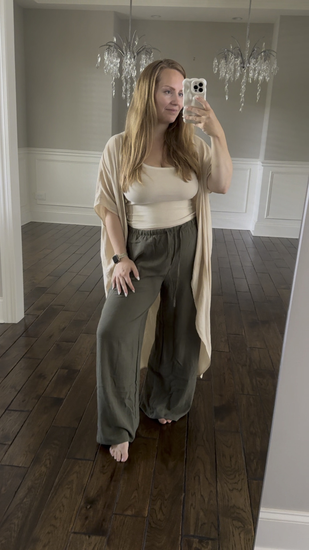 Got these linen pants on Prime Day and am obsessed. Didn’t even steam them before wearing them today 😂

#LTKFindsUnder50 #LTKVideo #LTKSeasonal