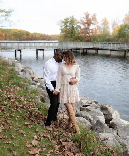 Got my engagement photos back yall this outfit is one of my favorite fall outfits for photos. This Altard State dress is one of my absolute favorites and I’ve worn it repeatedly for summer and fall. 

#LTKfindsunder50 #LTKSeasonal