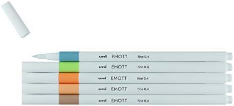 Water-Based Pen Water Resistant Acute Pigment Ink EMOTT Ever fine 5 Colors(PEM-SY-5C) | Amazon (US)