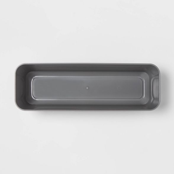 3pk Long Storage Trays Gray Mist - Room Essentials™ | Target