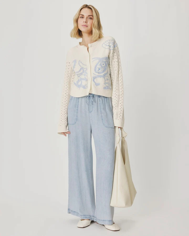 Gracie Jacquard Cardigan | Splendid