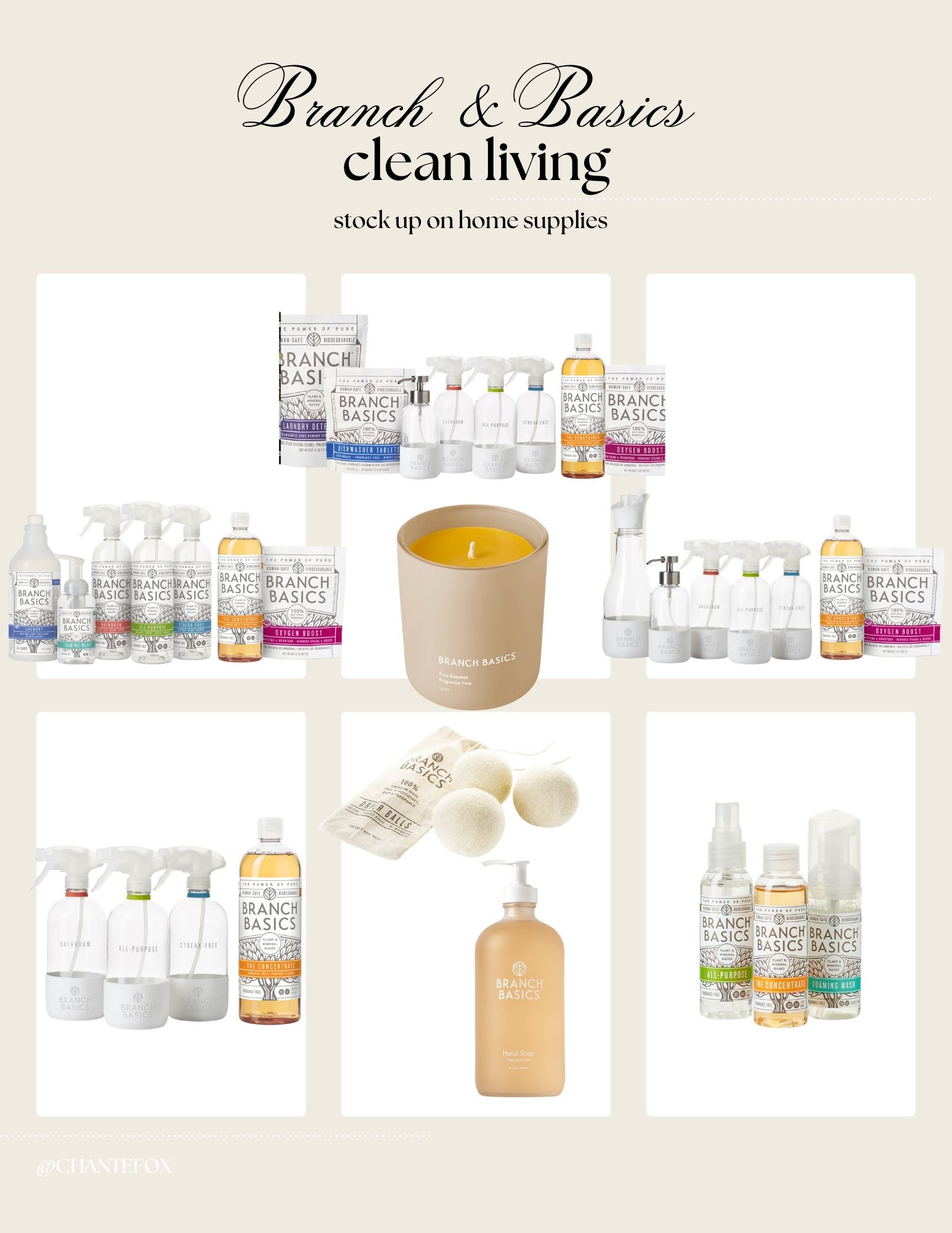 Cozy season essentials from Branch & Basics—clean, simple, and perfect for gifting. From non-toxic cleaners to holiday-ready home must-haves, these are thoughtful gifts that keep things fresh, safe, and sparkling all year long.

#BranchBasics #CleanLiving #NonToxicHome #EcoFriendlyGifts #HolidayGiftGuide #GiftGuide2025 

#LTKHome #LTKHoliday #LTKHome #LTKHoliday #LTKGiftGuide