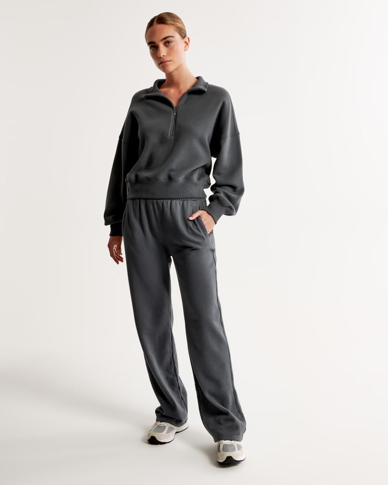 Relaxed Straight Sweatpant | Abercrombie & Fitch (US)