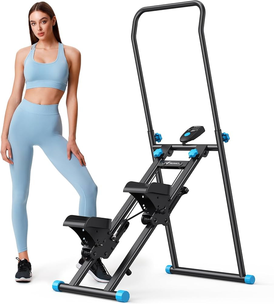 MERACH Stair Stepper for Home Gym Exercise, New Version Vertical Climber Machine for Full-Body Wo... | Amazon (US)
