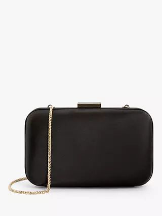 John Lewis Stella Clutch Bag, Black | John Lewis (UK)