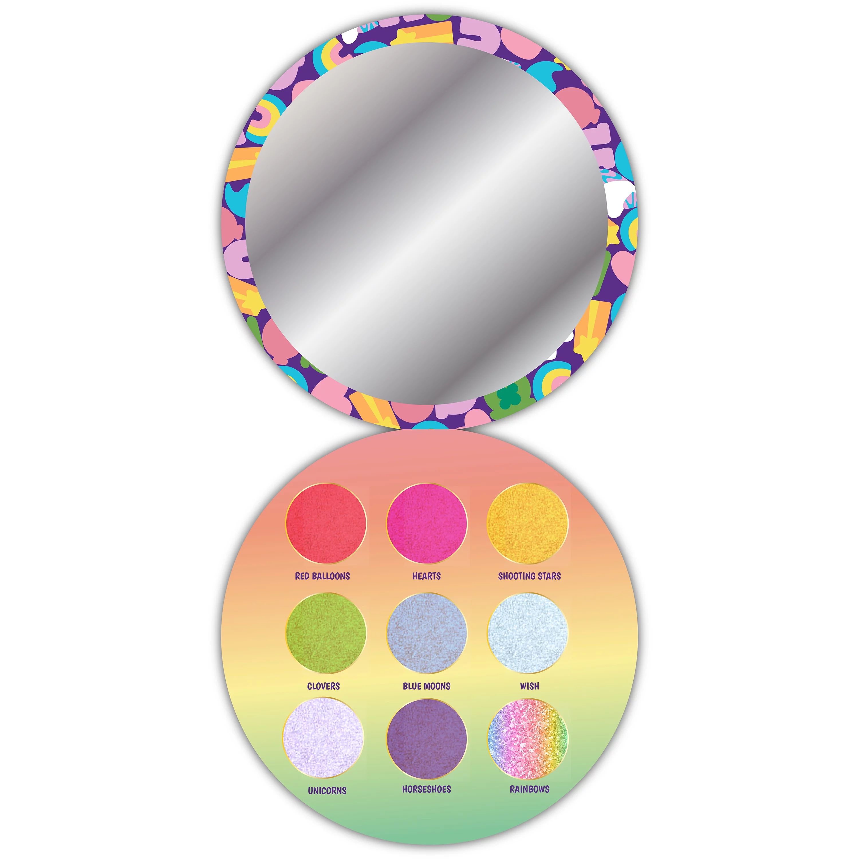 Lucky Charms Eyeshadow Pallette With Mirror, 9 colors, 6g | Walmart (US)