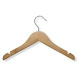 Honey-Can-Do HNGT01224 10 Pack Kid's Wooden Hangers, Maple | Amazon (US)