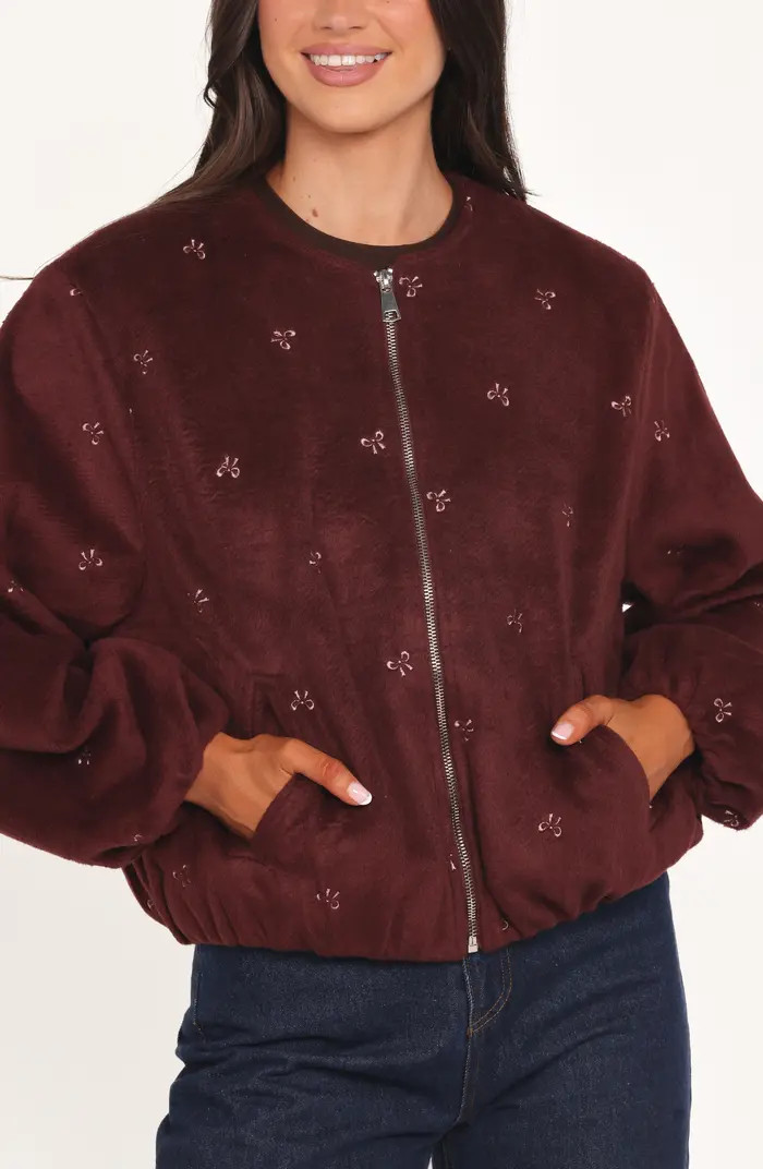 Marla Crop Bomber Jacket | Nordstrom