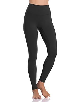 Colorfulkoala Women's High Waisted Yoga Pants 7/8 Length Leggings with Pockets | Amazon (US)