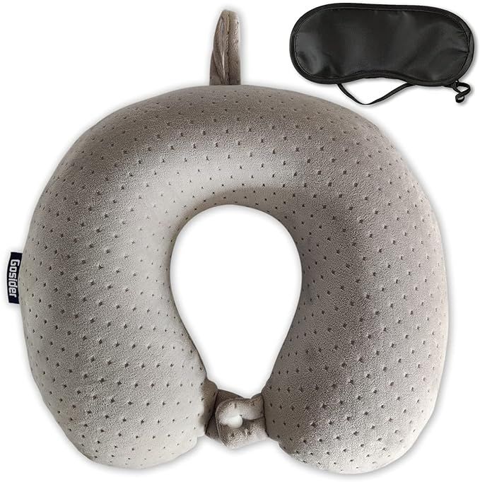 Memory Foam Travel Pillow, Comfortable Travel Neck Pillow U Shape, Support Neck and Head to Relie... | Amazon (US)