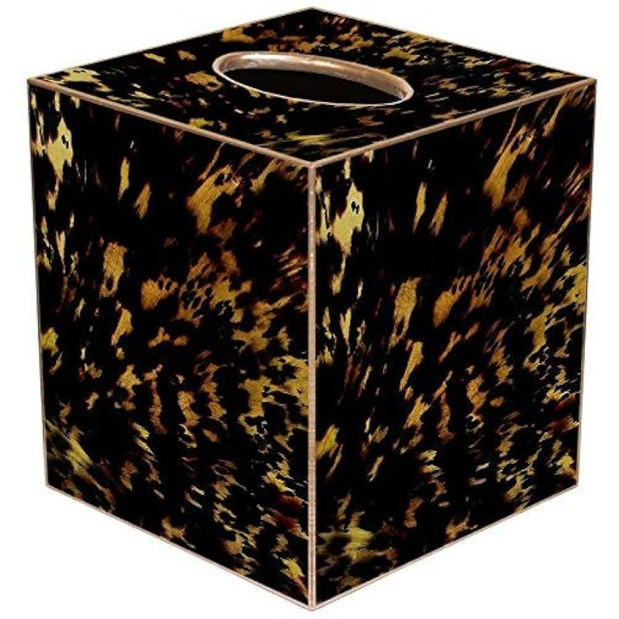 Marye-Kelley TB8440 -Tortoise Shell Tissue Box Cover | Amazon (US)