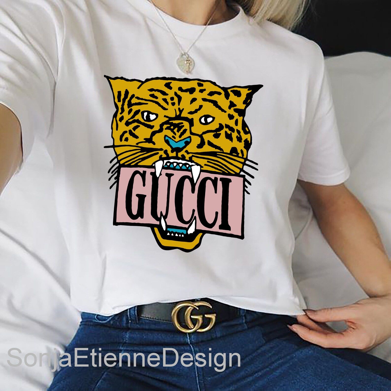 Unisex Tee Gucci Shirt Gucci T-shirt Gucci Logo Tee gucci | Etsy | Etsy (US)