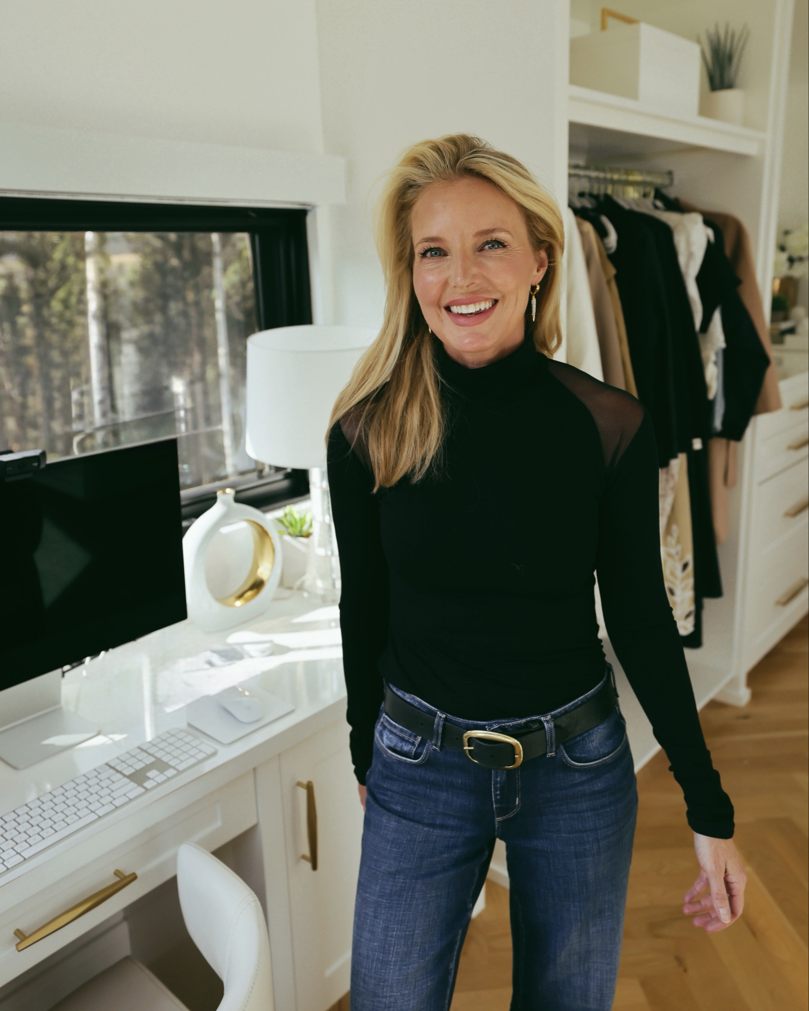 This ultra chic yet very wearable black top is so comfy and on MAJOR sale! Perfect for the holiday season—just add a few glamorous and sparkly accessories! 

#LTKSaleAlert #LTKCyberWeek #LTKHoliday