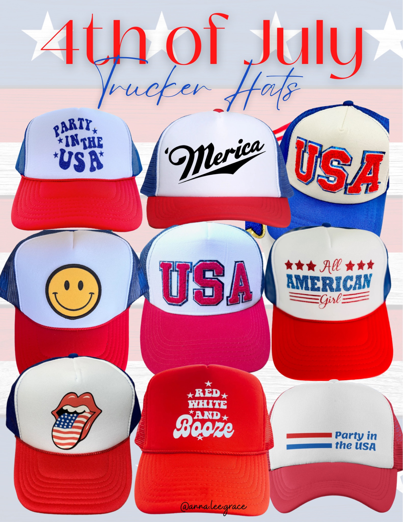 4th of store july trucker hats