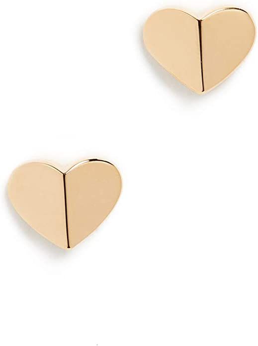 Kate Spade New York Women's Heritage Spade Heart Stud Earrings | Amazon (US)