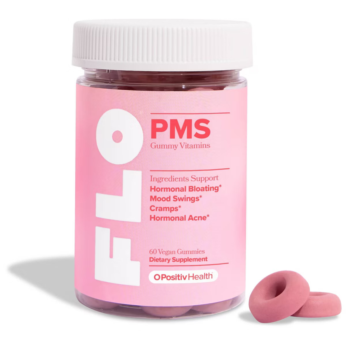 O Positiv FLO PMS Vegan Vitamin Gummies - 60ct | Target