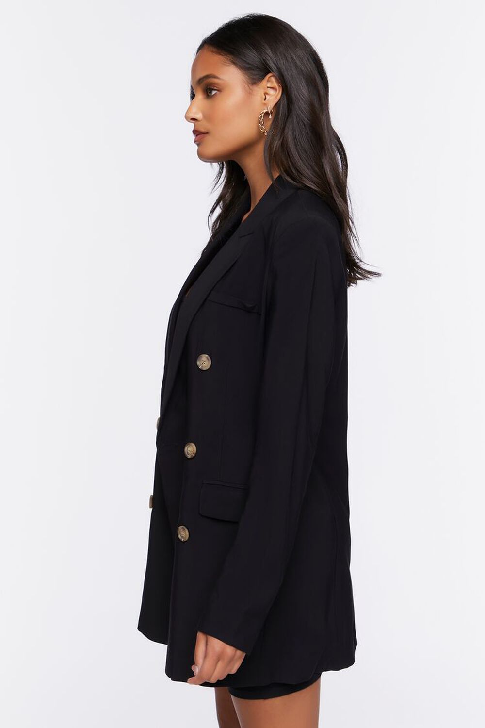 Notched Double-Breasted Blazer | Forever 21 (US)