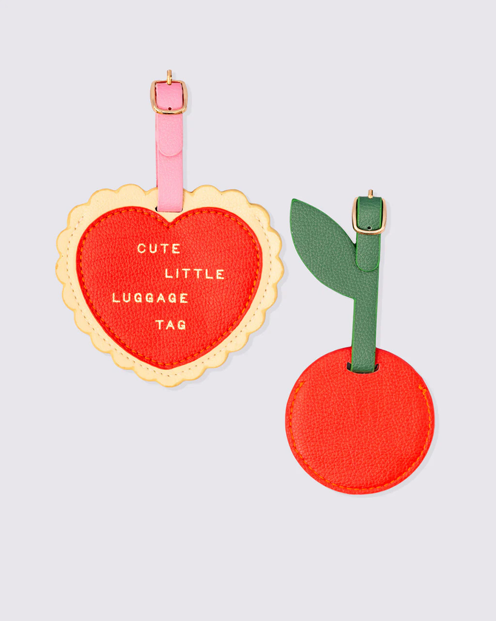 Luggage Tag Set - Heart and Cherry | ban.do