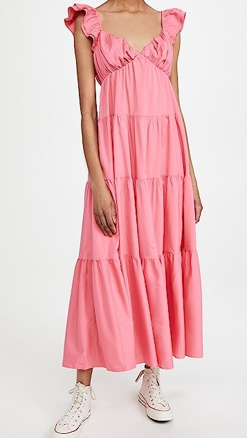 Ruffle Sleeve Maxi Dress | Shopbop