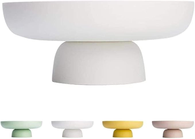 Fruit Dish Round Fruit Basket, Drain Fruit Basket, Modern Style Container for Kitchen Counter, Ta... | Amazon (US)