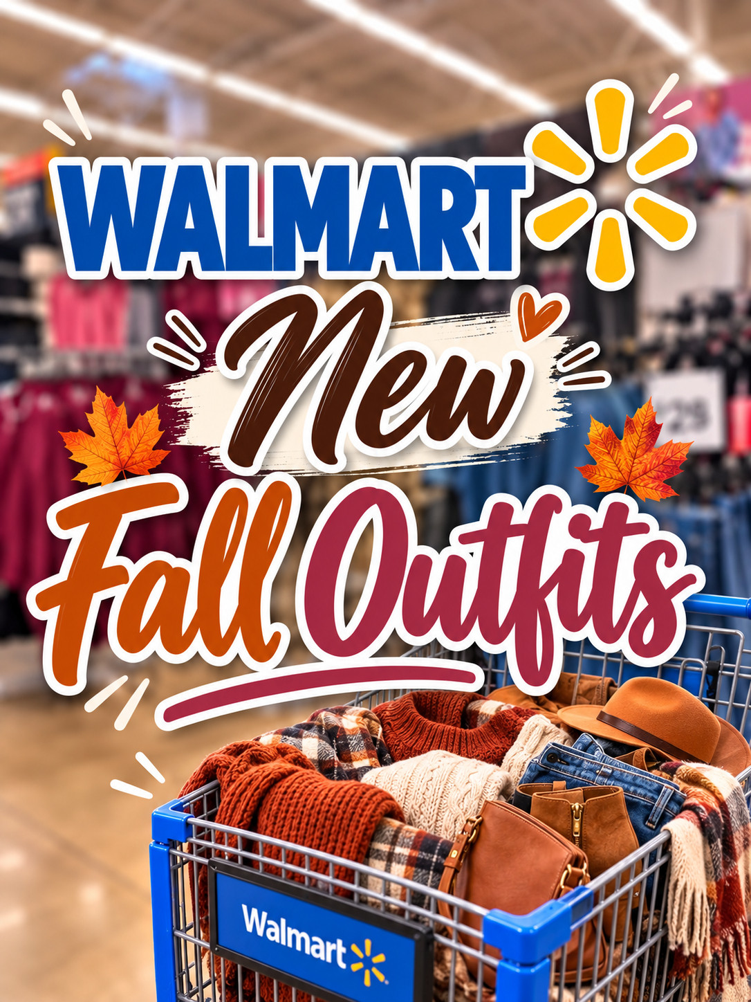 Walmart New Fall Outfits 🍂🛒 So many cute new-season finds in one cart—cozy knits, warm neutrals, denim, and all the fall vibes! 🤎✨

#WalmartFinds #WalmartFashion #FallOutfits #NewAtWalmart #FallStyle 

 #LTKdayinmylife #LTKgrwm #LTKootd