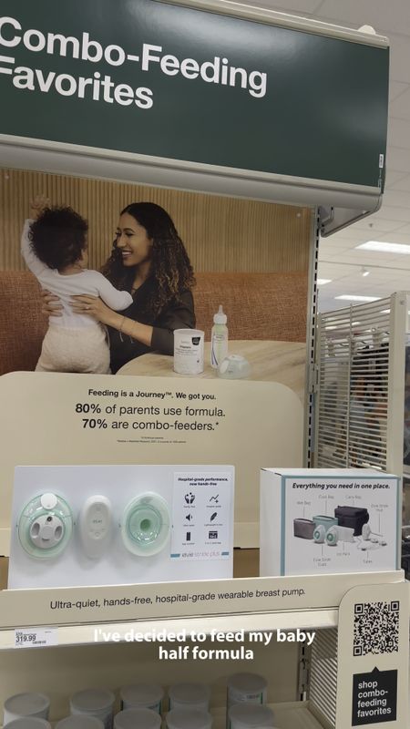 #AD @Target run ✨ this feels so good to see both breastfeeding & formula all  on ONE shelf!!! 

Visit Target to learn more: https://www.target.com/c/combo-feeding/-/N-6ije4 

#TargetBaby #Target Style #TargetPartner #combofeeding
