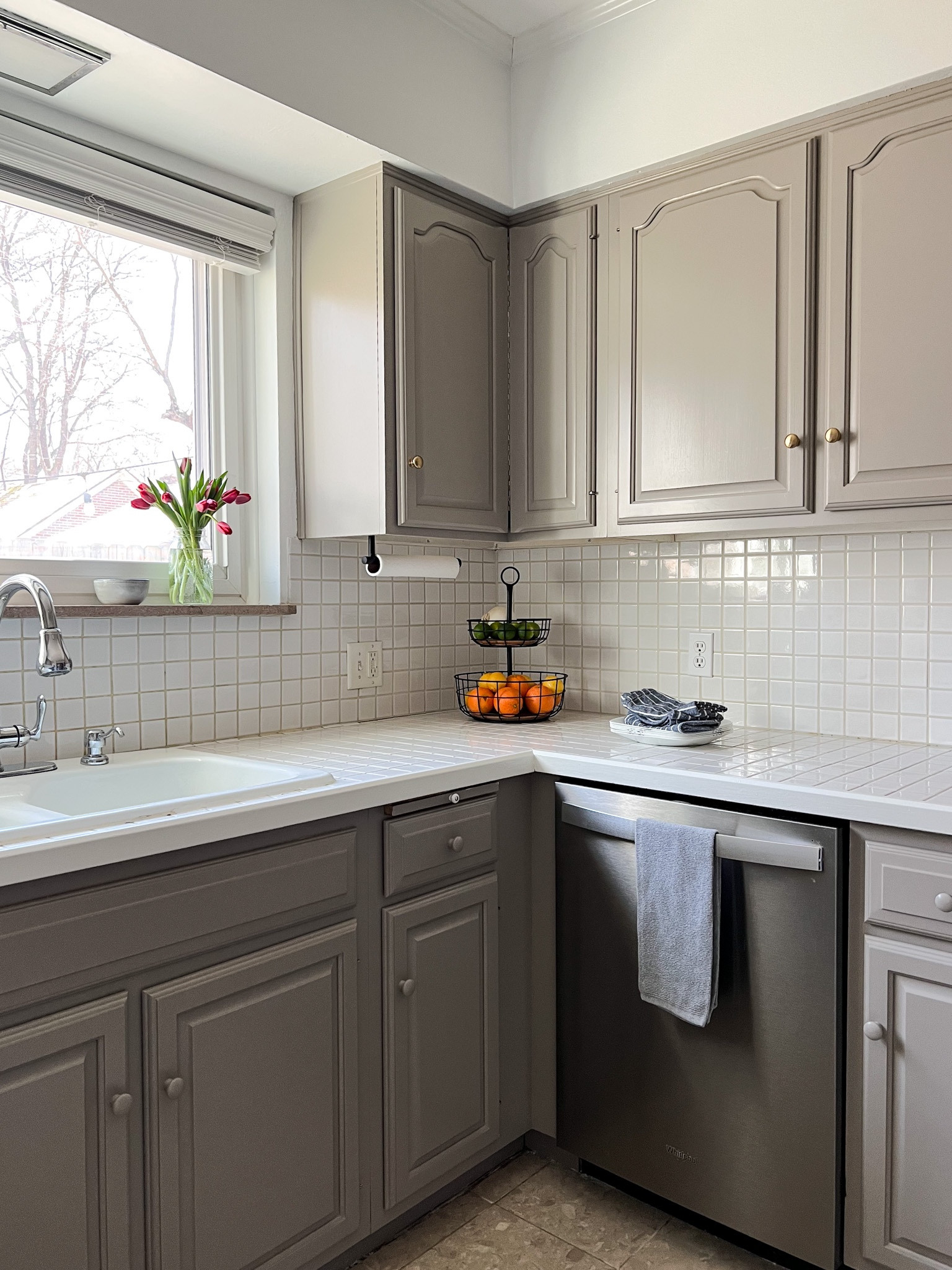 Mushroom kitchen cabinets 

#LTKStyleTip #LTKFindsUnder100 #LTKHome