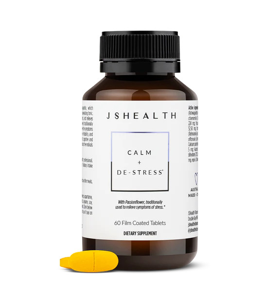 Calm + De-Stress Formula - 1 Month Supply | JS Health (UK & US)