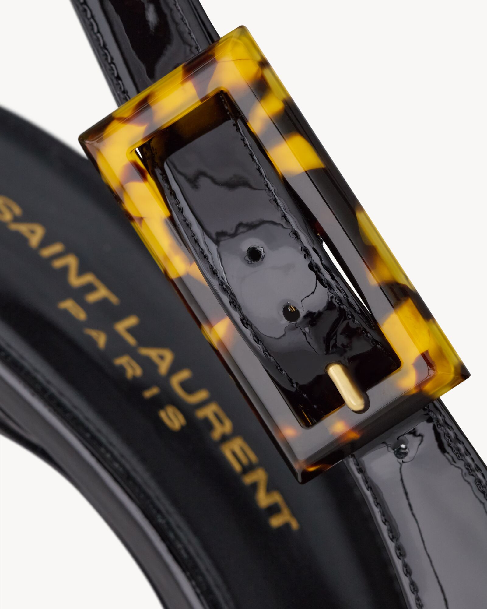 dune slingback pumps in patent leather | Saint Laurent Inc. (Global)