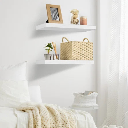 2 Piece Floating Shelf | Wayfair North America