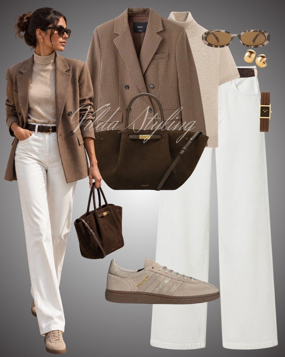 Classic neutrals with a sporty twist 🤎🤍 The perfect mix of tailored layers, crisp white denim and everyday sneakers. Effortless, polished and made for those early fall days.

#fallstyle #neutraloutfit #blazerstyle #casualchic #everydaystyle

#LTKautumn #LTKjeans #LTKstyletip