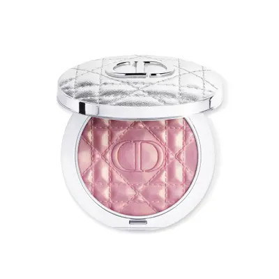 DIOR Forever Glow Luminizer Highlighter Powder in 04 Pink Strobe at Nordstrom | Nordstrom