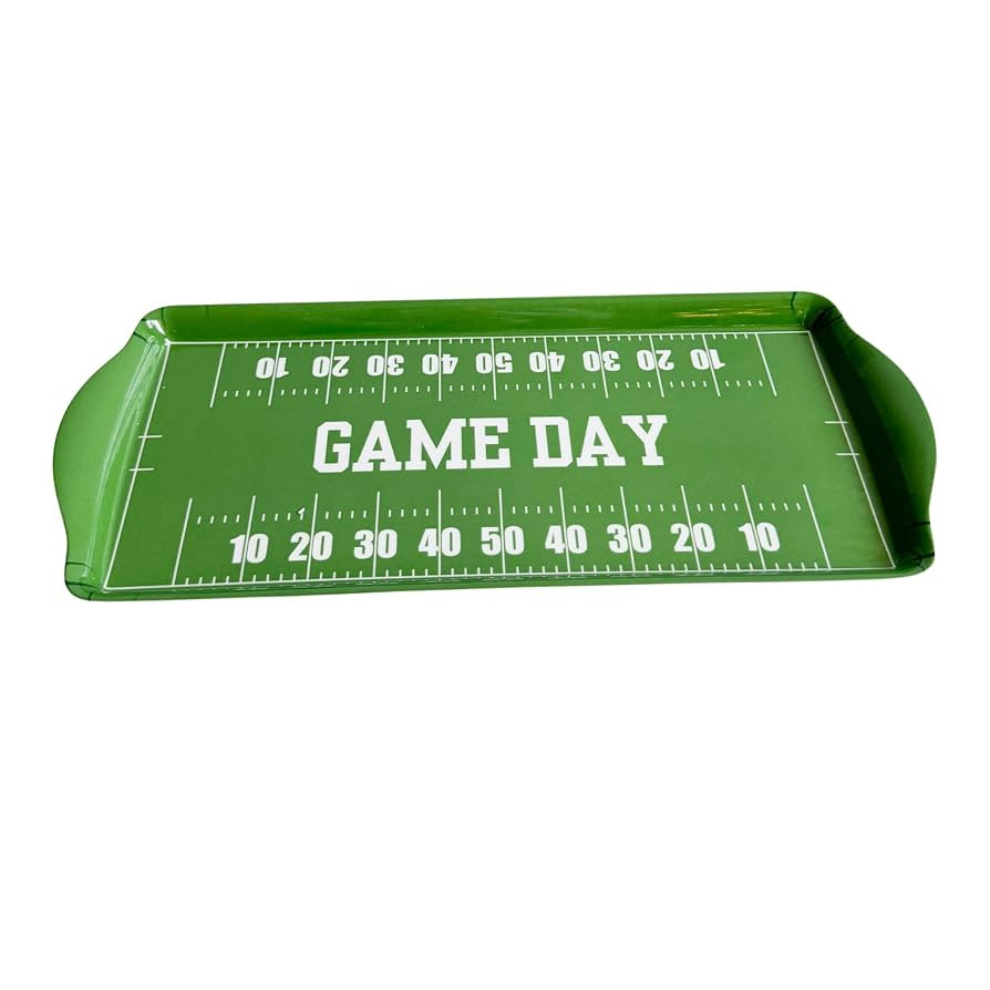 Sprinkles & Confetti Premium Football Melamine Serving Tray Reusable & Durable Platter for Game D... | Amazon (US)