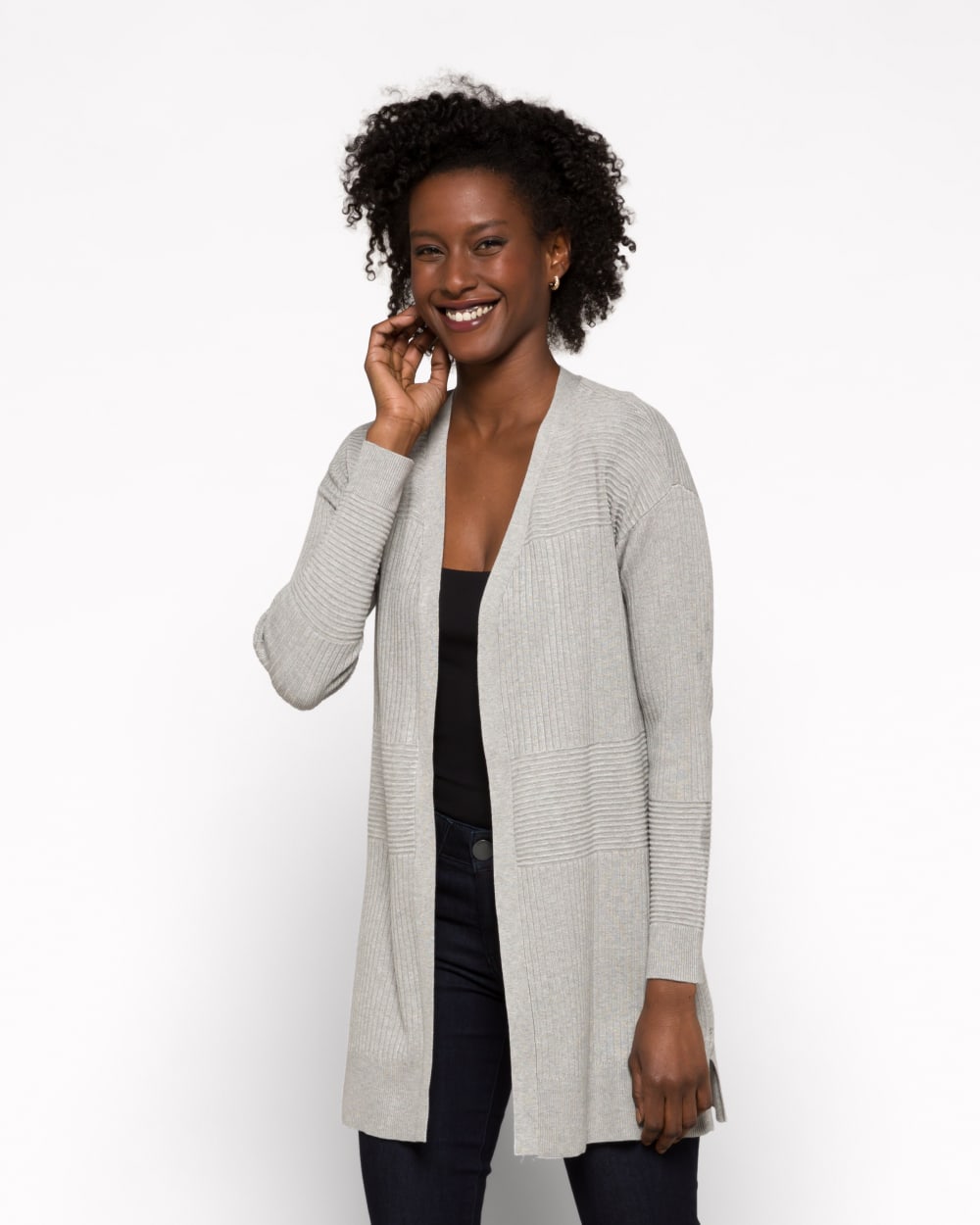 Mira Ribbed Open Cardigan | Stitch Fix