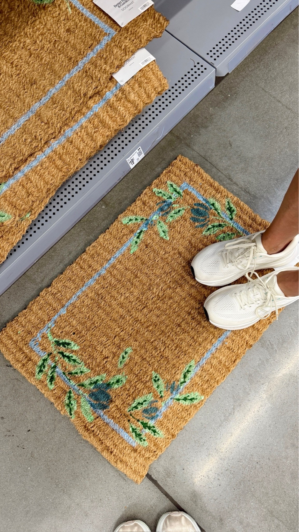 Adorable new Walmart front mat find! Love this for an updated spring or summer front porch decor🌷

#LTKHome #LTKSeasonal